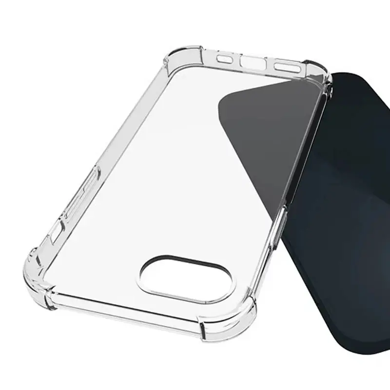 Etui TPU Ease Logo Anti Shock Transparent do Apple iPhone 16e (6.1"), Clear 2, TPU