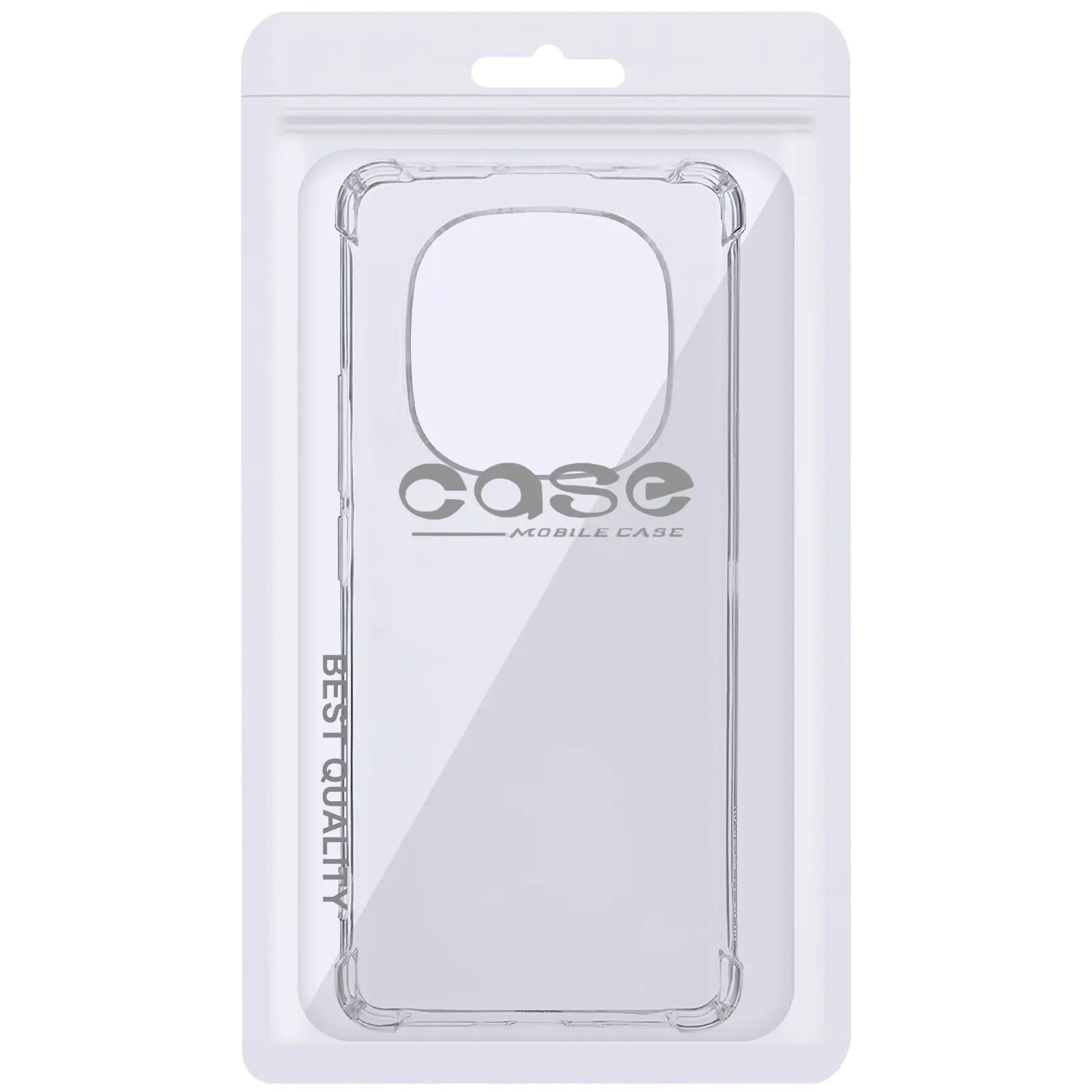 Etui TPU Ease Logo Anti Shock Transparent do Xiaomi Redmi Note 14 Pro 4G, Clear 1, TPU