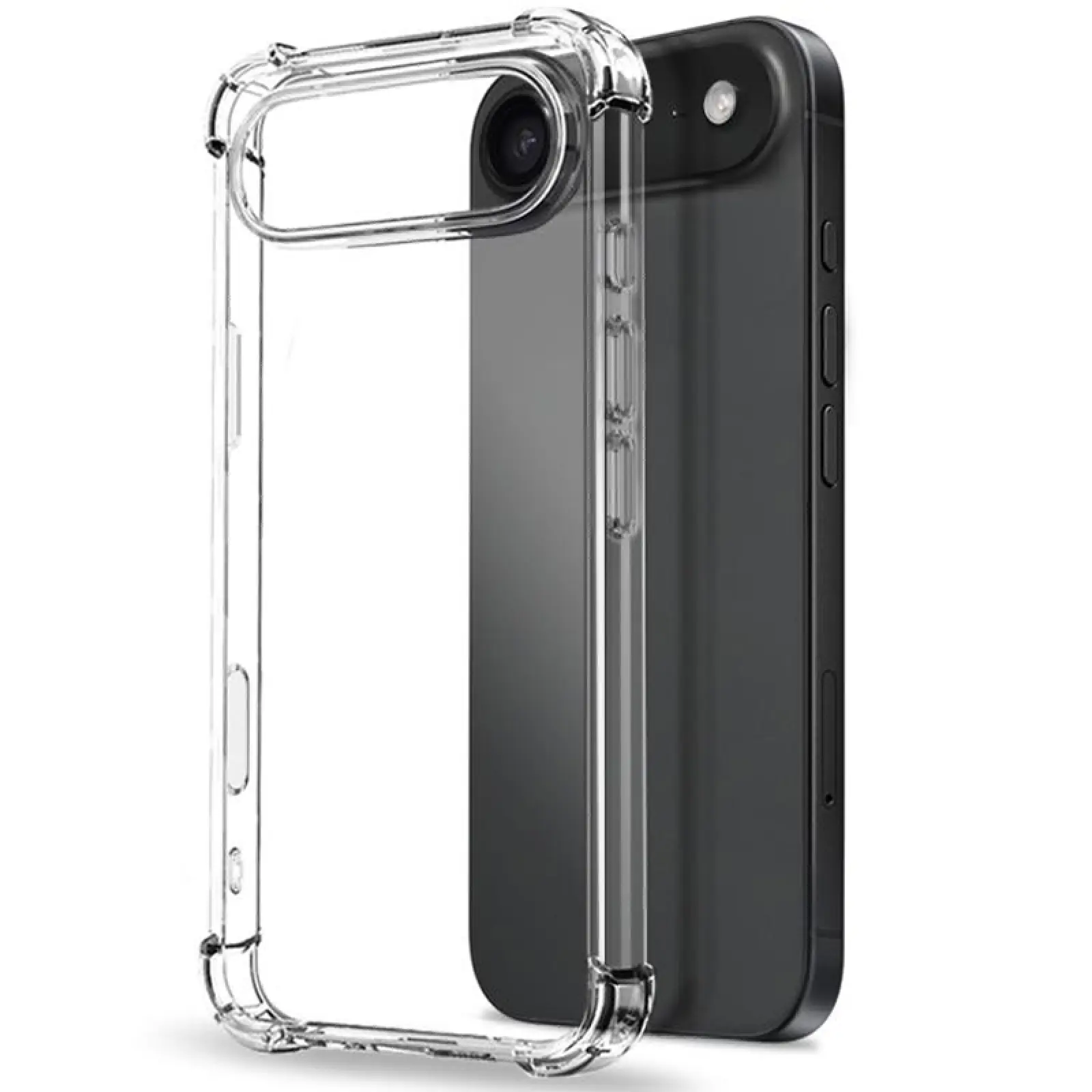 Etui TPU Ease Logo Anti Shock Transparent do Apple iPhone 17 Air (6.5"), Clear 2, TPU