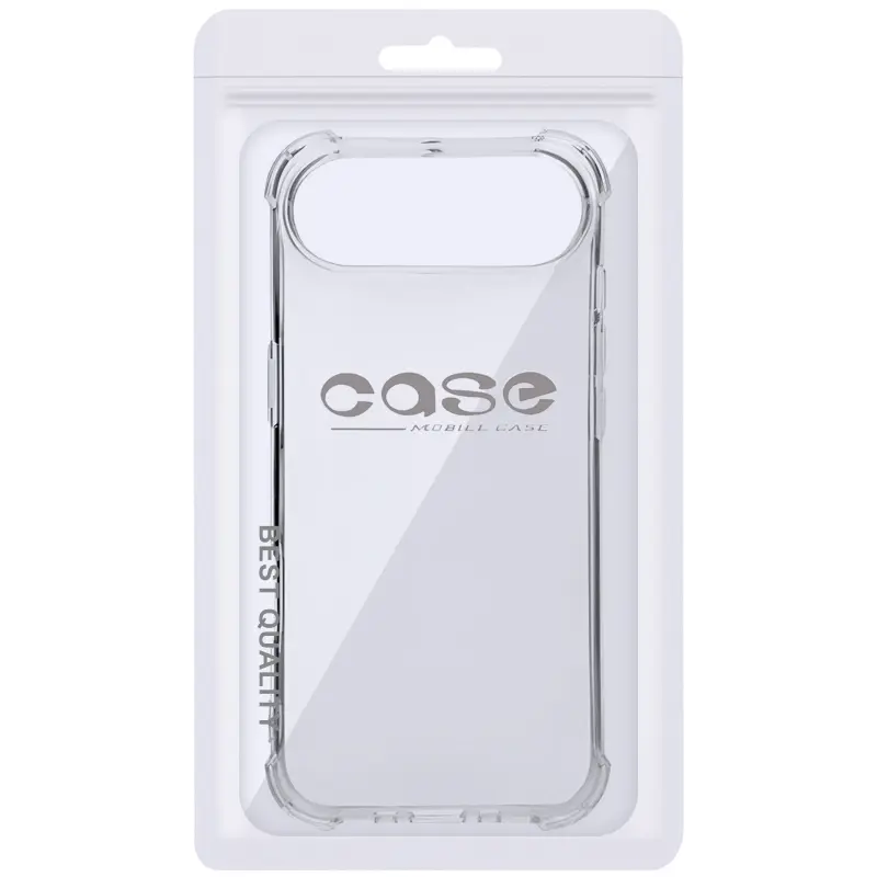 Etui TPU Ease Logo Anti Shock Transparent do Apple iPhone 17 Air (6.5"), Clear 3, TPU