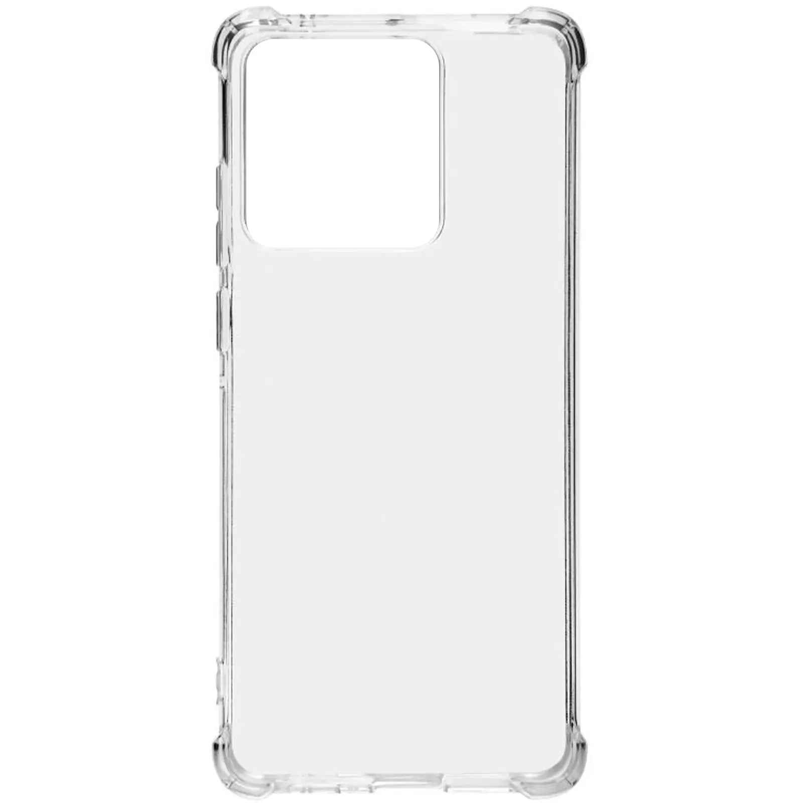 Etui TPU Ease Logo Anti Shock Transparent do Motorola Edge 60 Fusion, Clear, TPU