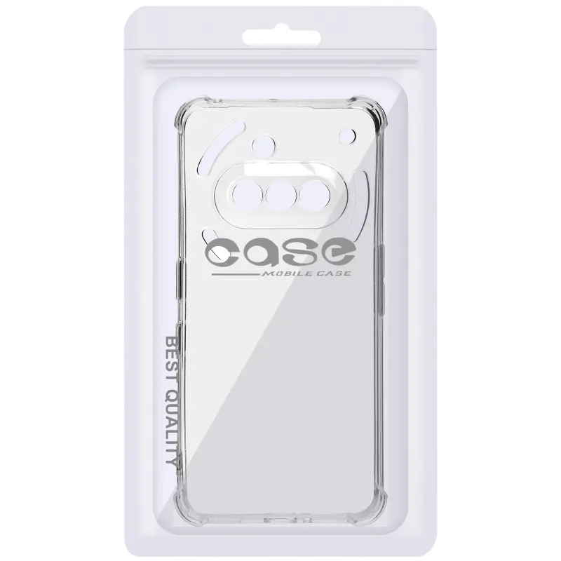 Etui TPU Ease Logo Anti Shock Transparent do Nothing Phone (3a), Clear 1, TPU