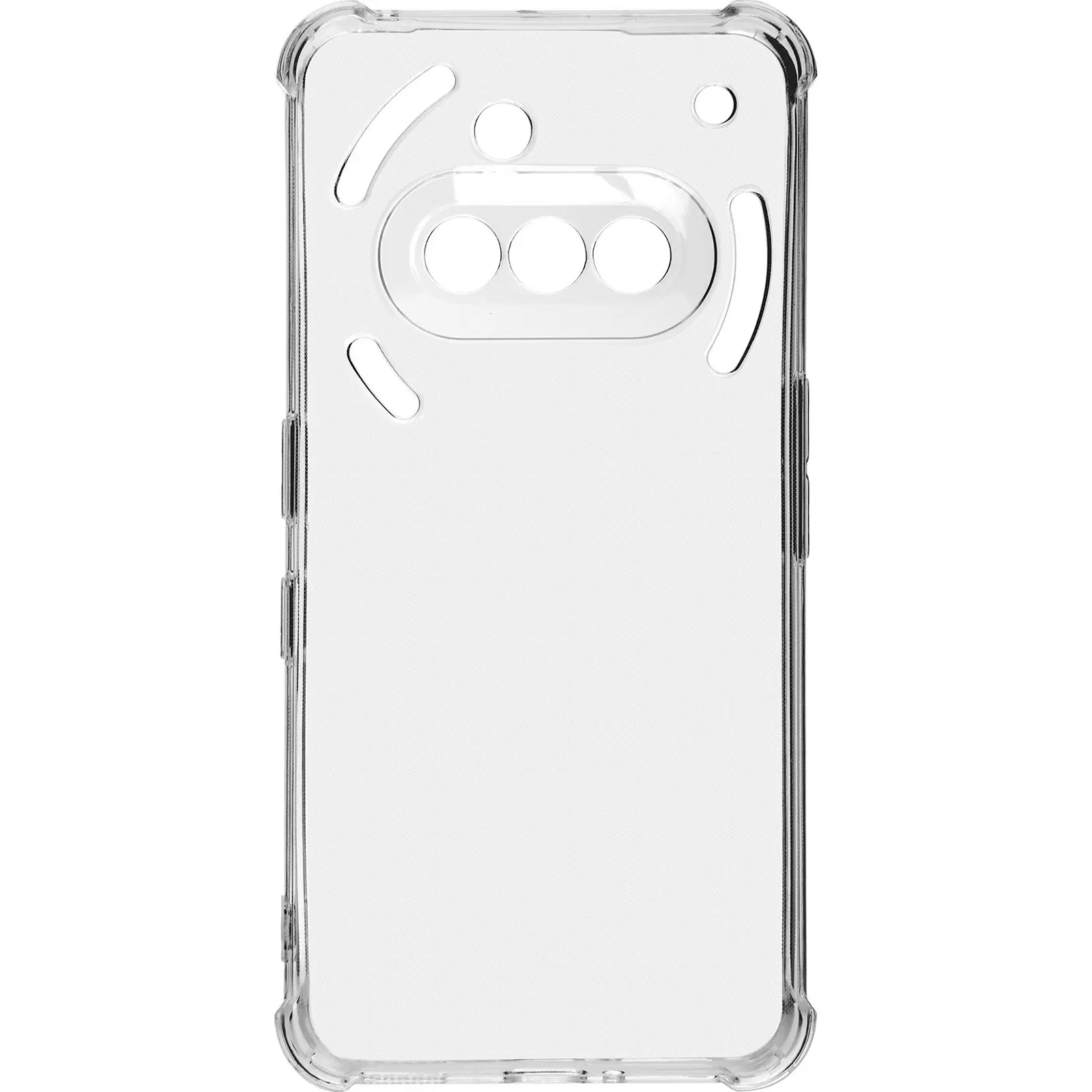 Etui TPU Ease Logo Anti Shock Transparent do Nothing Phone (3a), Clear, TPU