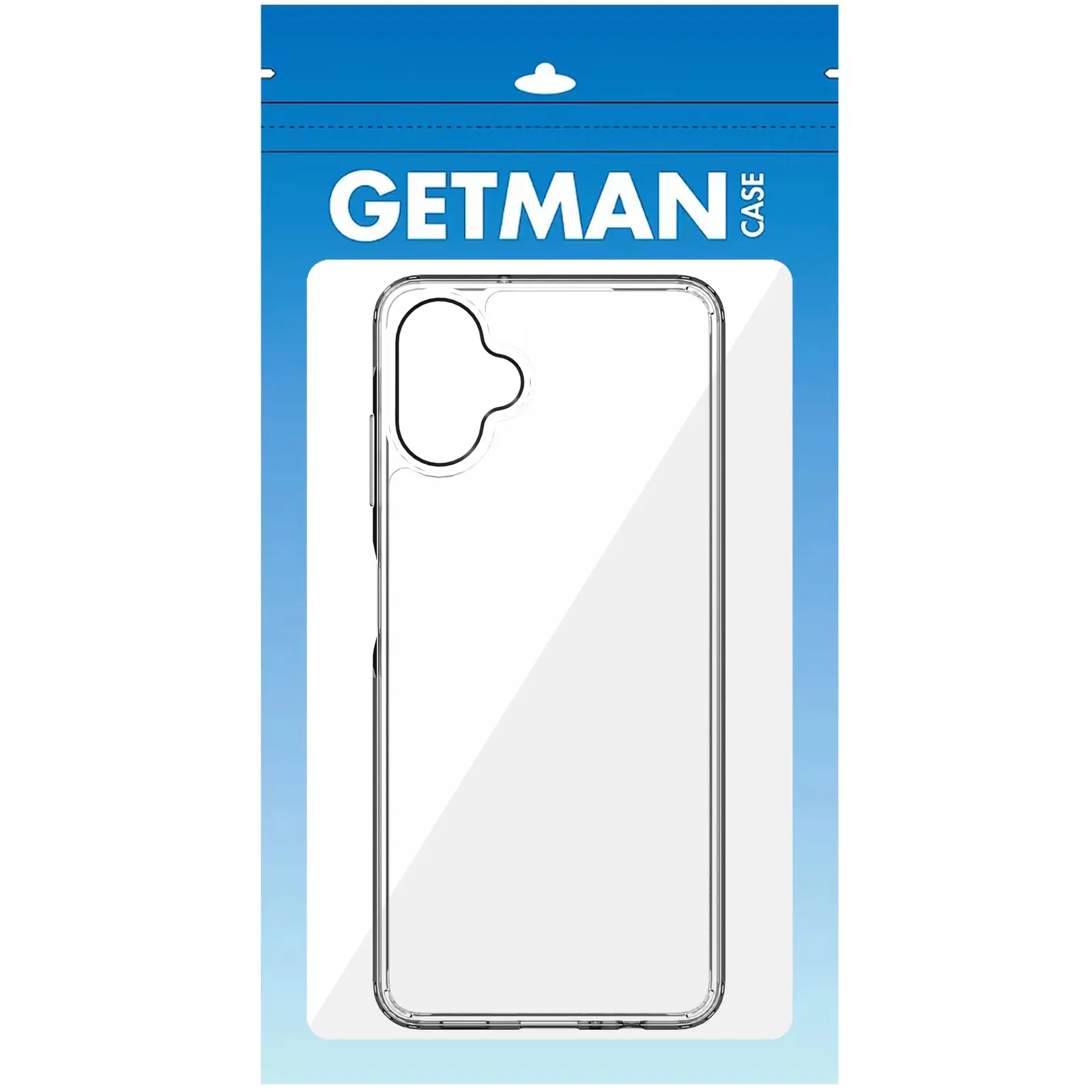 Case TPU GETMAN Transparent 2,0mm for Samsung Galaxy A07, Clear 1, TPU