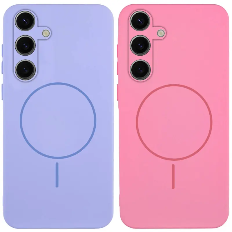 Silicone Cover with MagFit do Samsung Galaxy S24, Silikon