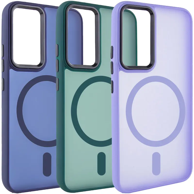 Etui TPU+PC Lyon Frosted with MagSafe do Samsung Galaxy S24 Ultra, TPU+PC