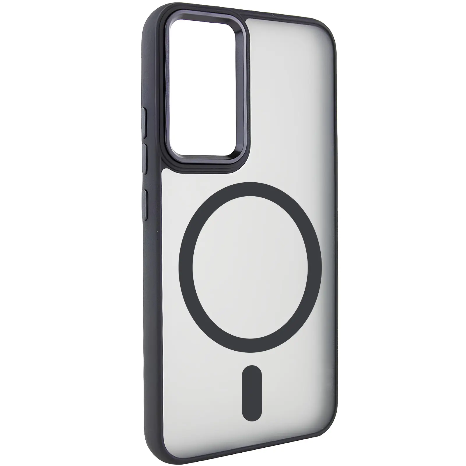 Etui TPU+PC Lyon Frosted with MagSafe do Samsung Galaxy S24 Ultra, Black, TPU+PC