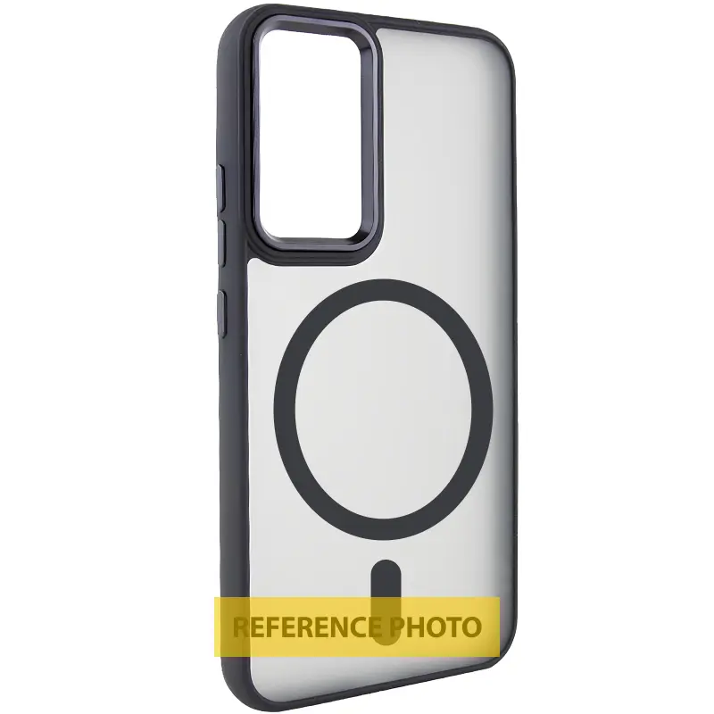 Case TPU+PC Lyon Frosted with MagSafe for Xiaomi 15T, Black, TPU+PC