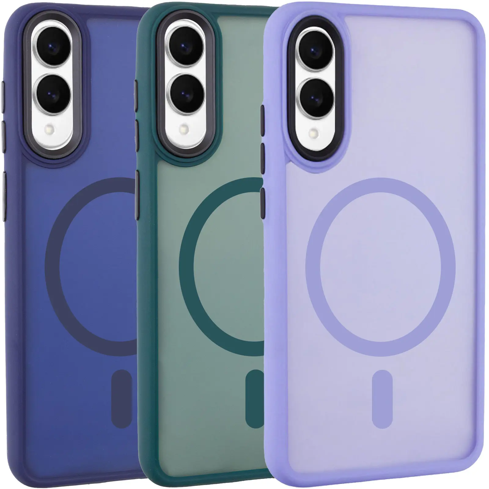 Чохол TPU+PC Lyon Frosted with MagSafe для Samsung Galaxy S25 Edge, TPU+PC