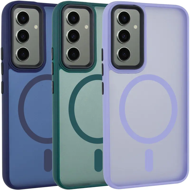 Etui TPU+PC Lyon Frosted with MagSafe do Samsung Galaxy A57 5G, TPU+PC