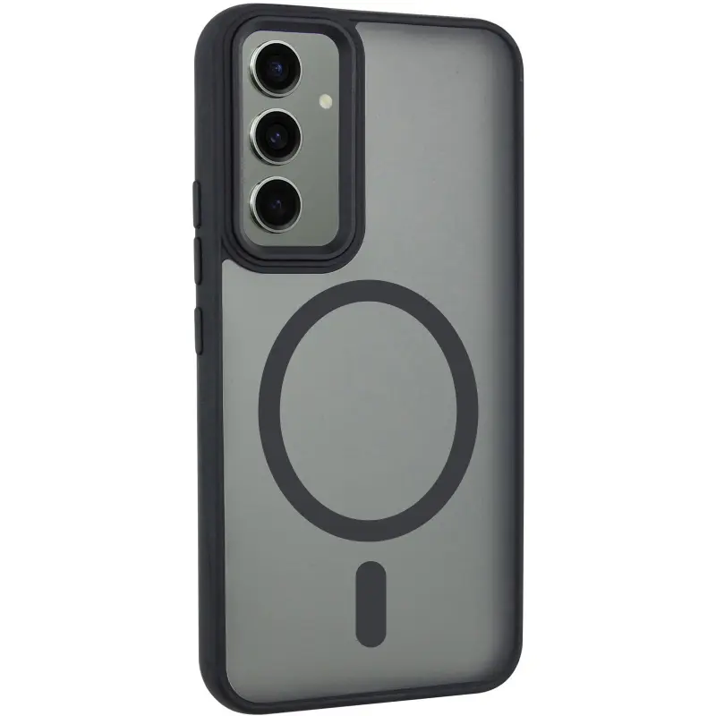 Case TPU+PC Lyon Frosted with MagSafe for Samsung Galaxy S26+, Black, TPU+PC