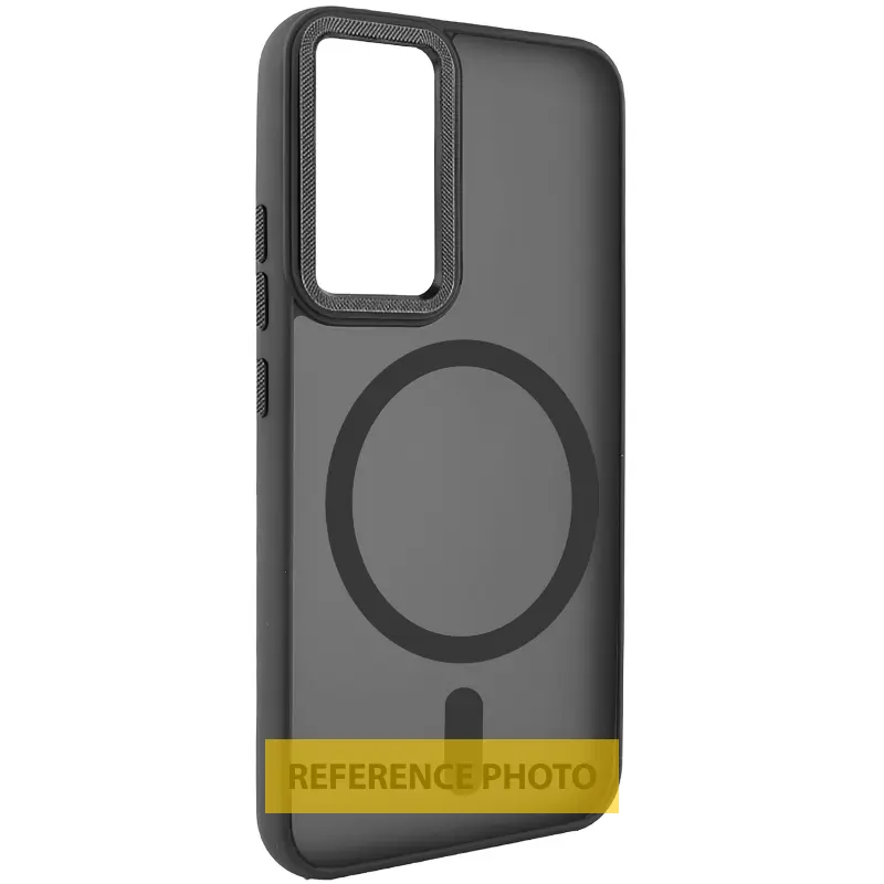 Etui TPU+PC Lyon Frosted with MagSafe do Xiaomi Redmi Note 15 Pro 4G, Black, TPU+PC