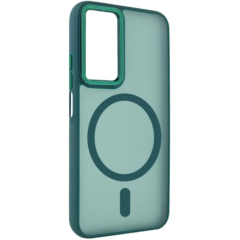Etui TPU+PC Lyon Frosted with MagSafe do Samsung Galaxy A27, Green, TPU+PC