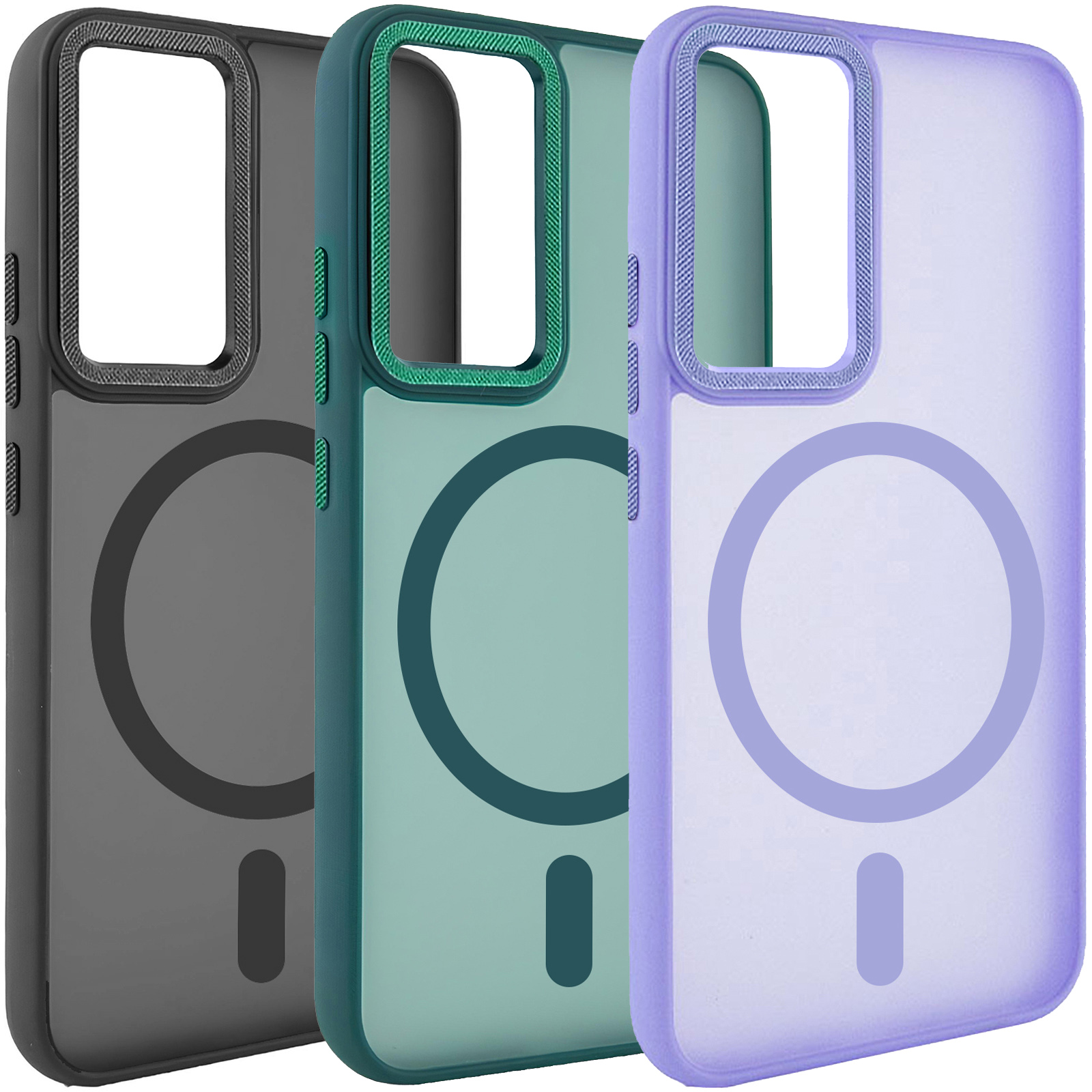 Чохол TPU+PC Lyon Frosted with MagSafe для Samsung Galaxy S27 Ultra, TPU+PC