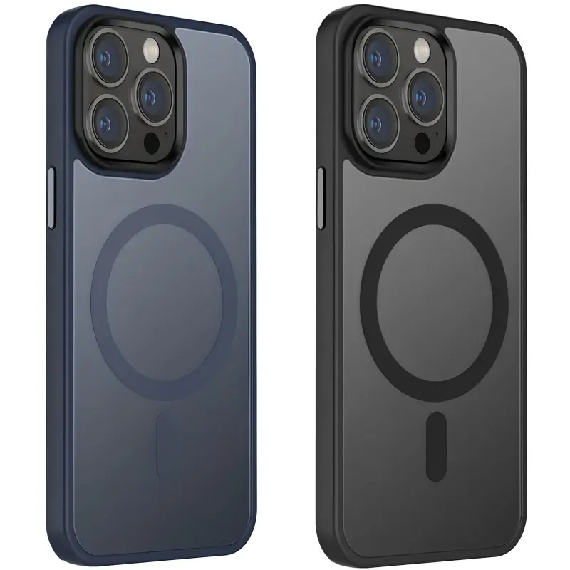 Etui Colorful Metal Buttons MagSafe do Apple iPhone 15 Pro (6.1"), TPU+PC