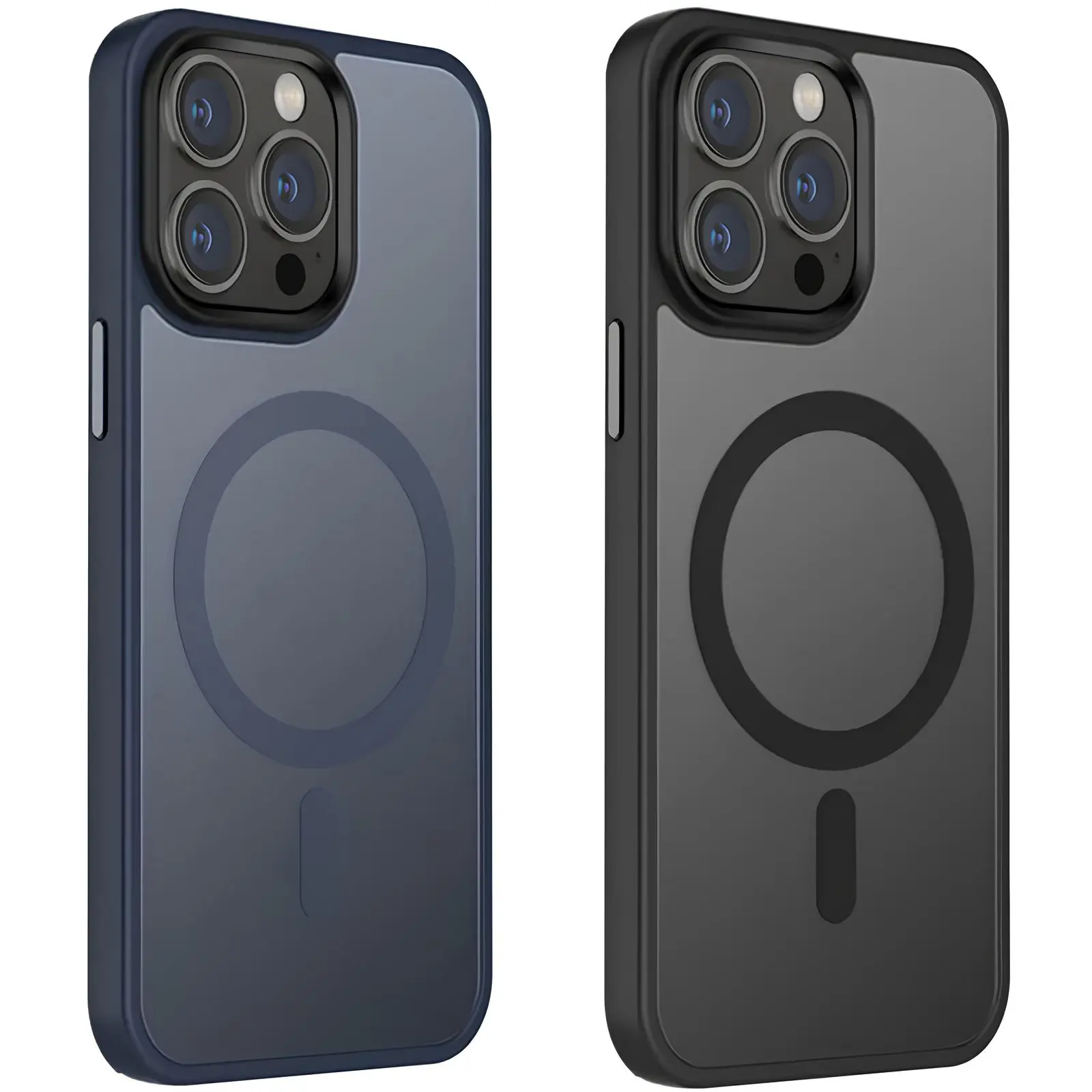 Etui Colorful Metal Buttons MagSafe do Apple iPhone 15 Pro (6.1"), TPU+PC