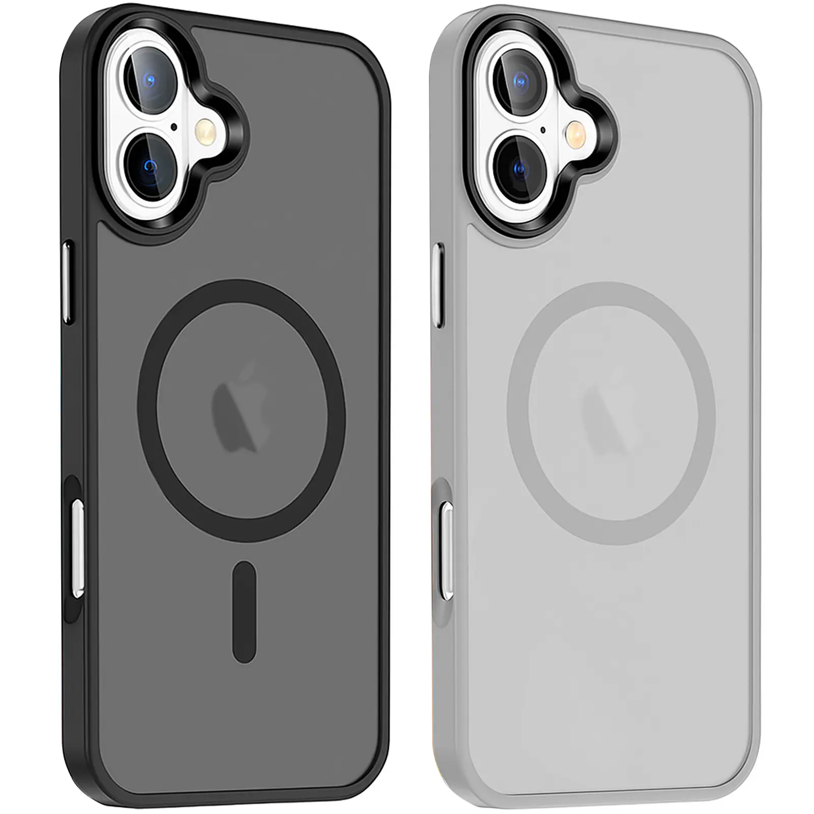 Etui Colorful Metal Buttons MagSafe do Apple iPhone 16 (6.1"), TPU+PC