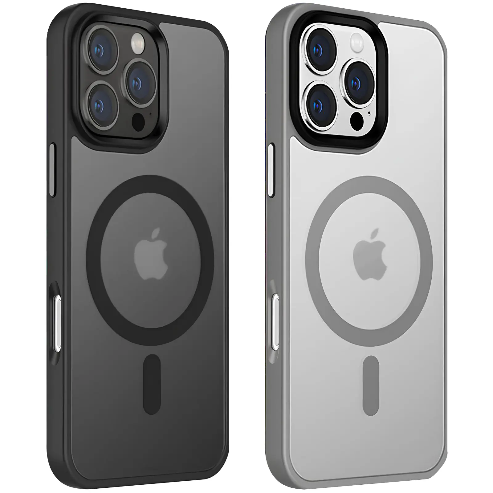 Etui Colorful Metal Buttons MagSafe do Apple iPhone 16 Pro Max (6.9"), TPU+PC