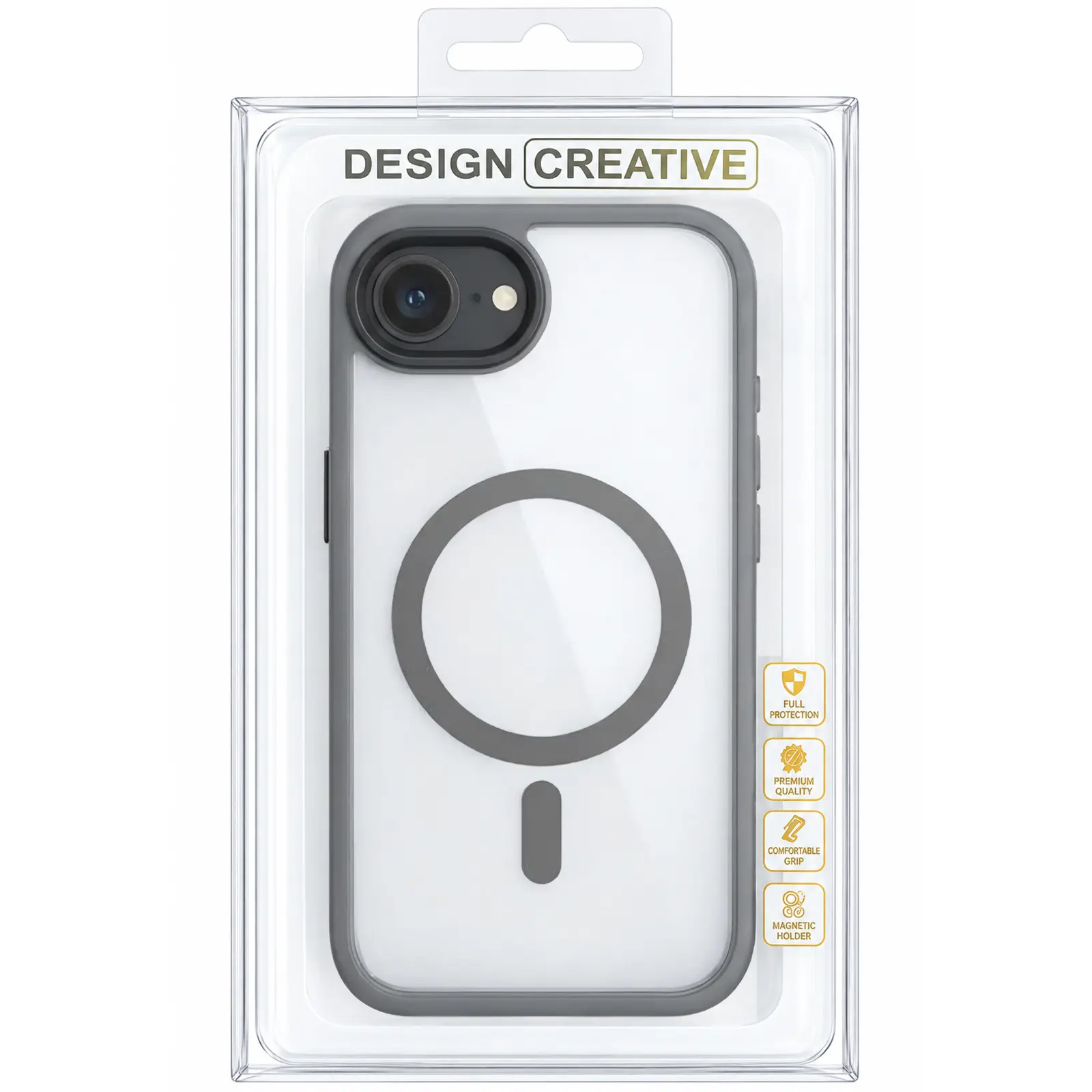 Чехол Ummi Colorful Metal Buttons with Magnetic Fit для Apple iPhone 16e / 17e (6.1") 1, TPU+PC