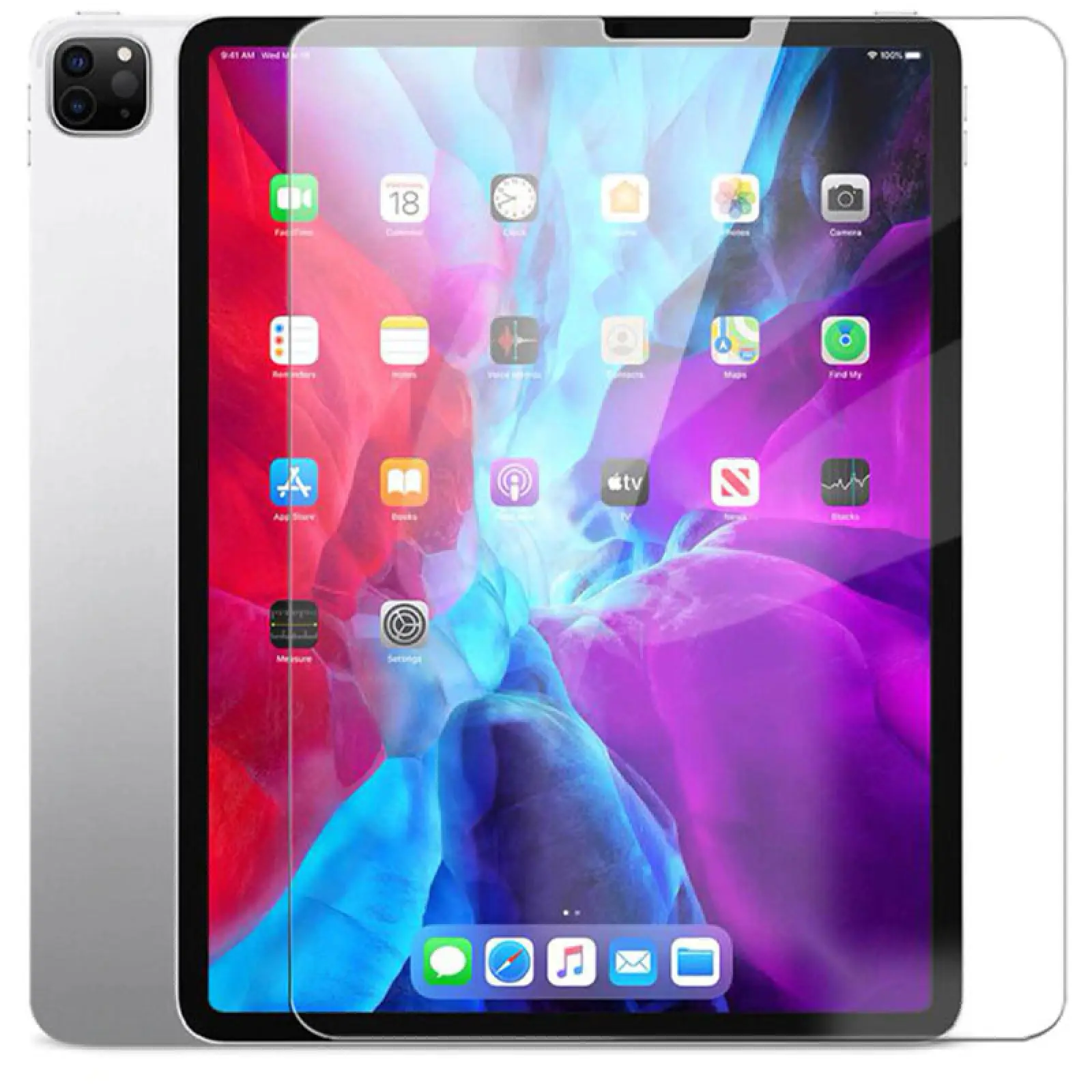 Protective glass 2.5D premium for Apple iPad Pro 12.9" (2018-2022), Tempered glass