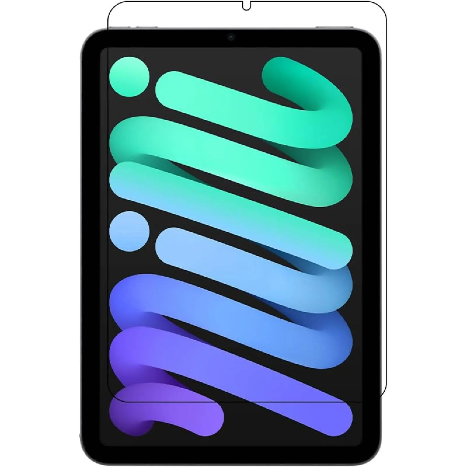 Захисне скло 2.5D premium для Apple iPad Mini 6 (8.3") (2021) (2024), Загартоване скло