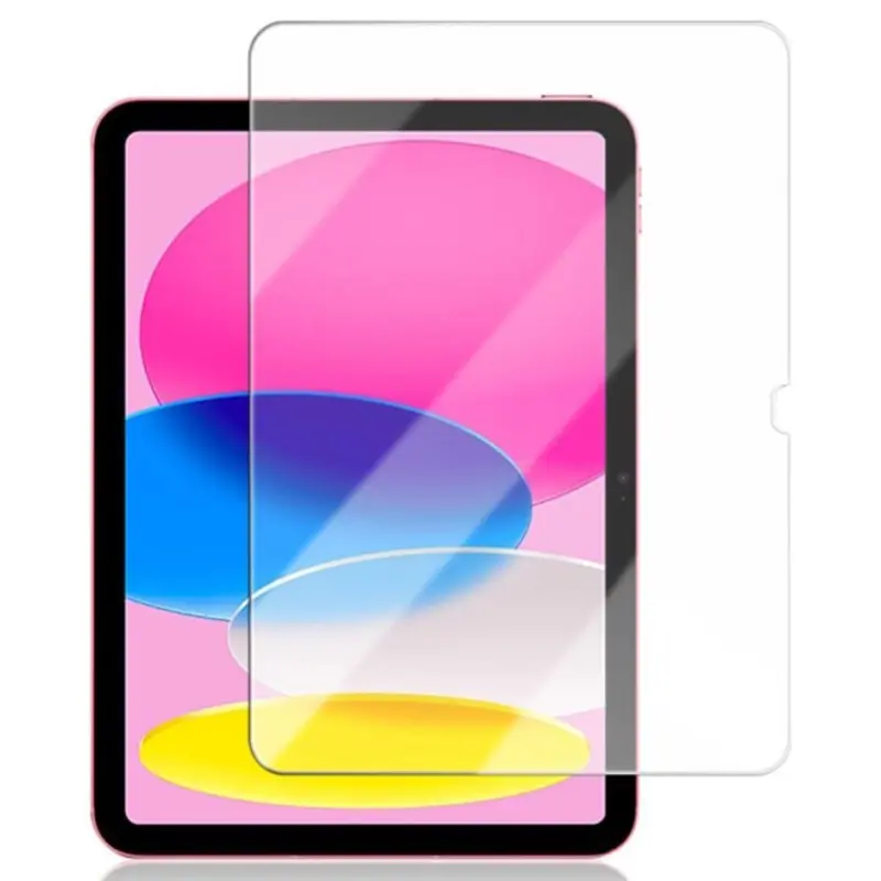 Ochronne szkło 2.5D premium do Apple iPad 10.9" (2022-24) / 11" (A16) 2025, Clear, Szkło hartowane