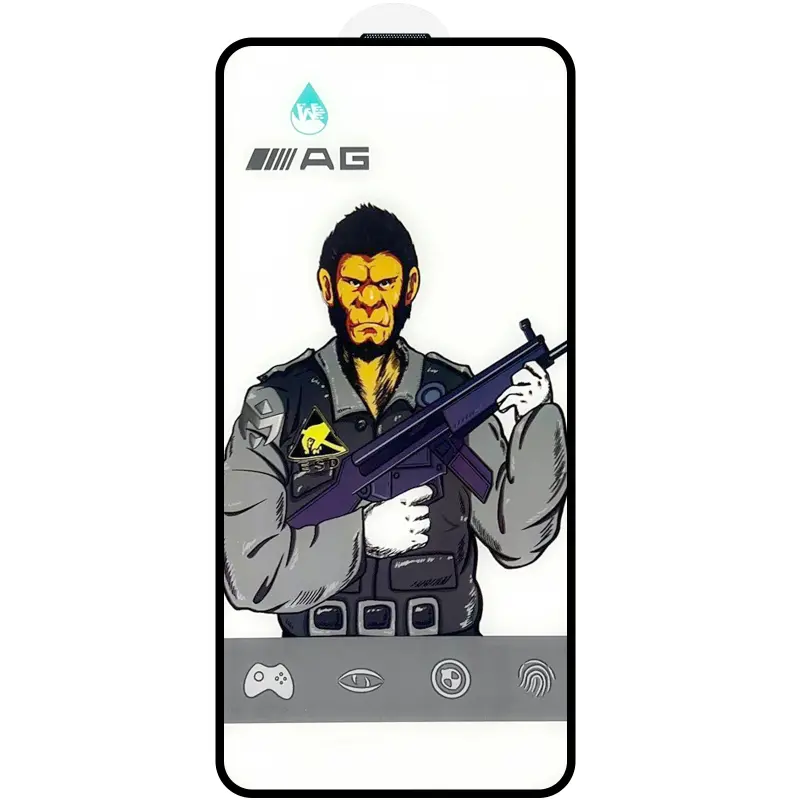 Ochronne szkło 5D matowy do Apple iPhone 15 Pro (6.1"), Szkło hartowane