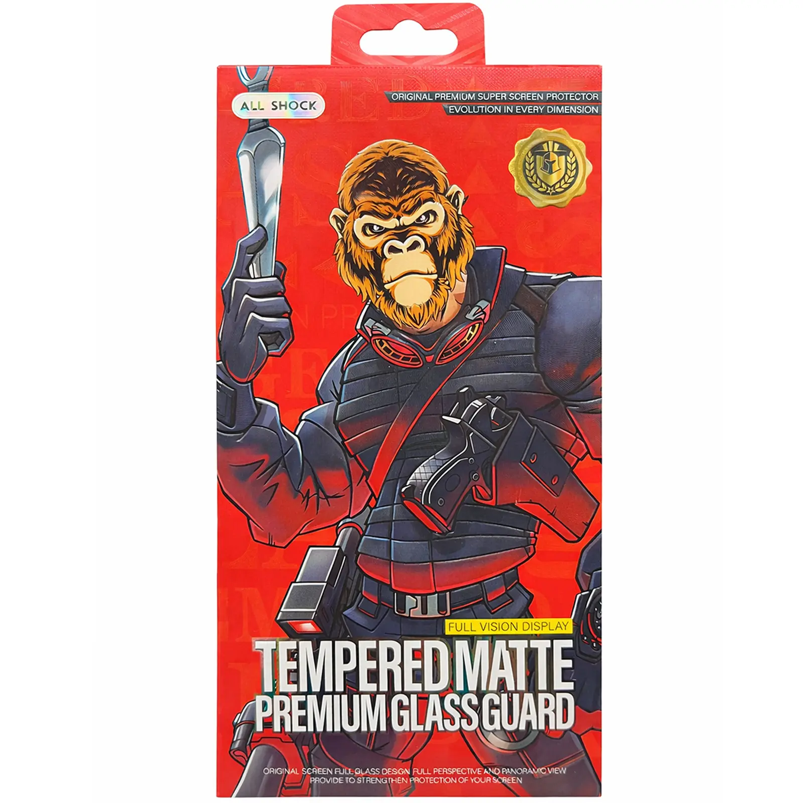 Захисне скло 5D матове для Apple iPhone 17 Pro (6.3"), Black 1, Загартоване скло