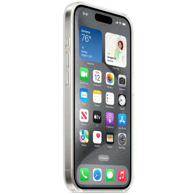 TPU Crystal Case with Magnetic Fit do Apple iPhone 12 mini (5.4"), Clear / OPP ZIP 2, TPU