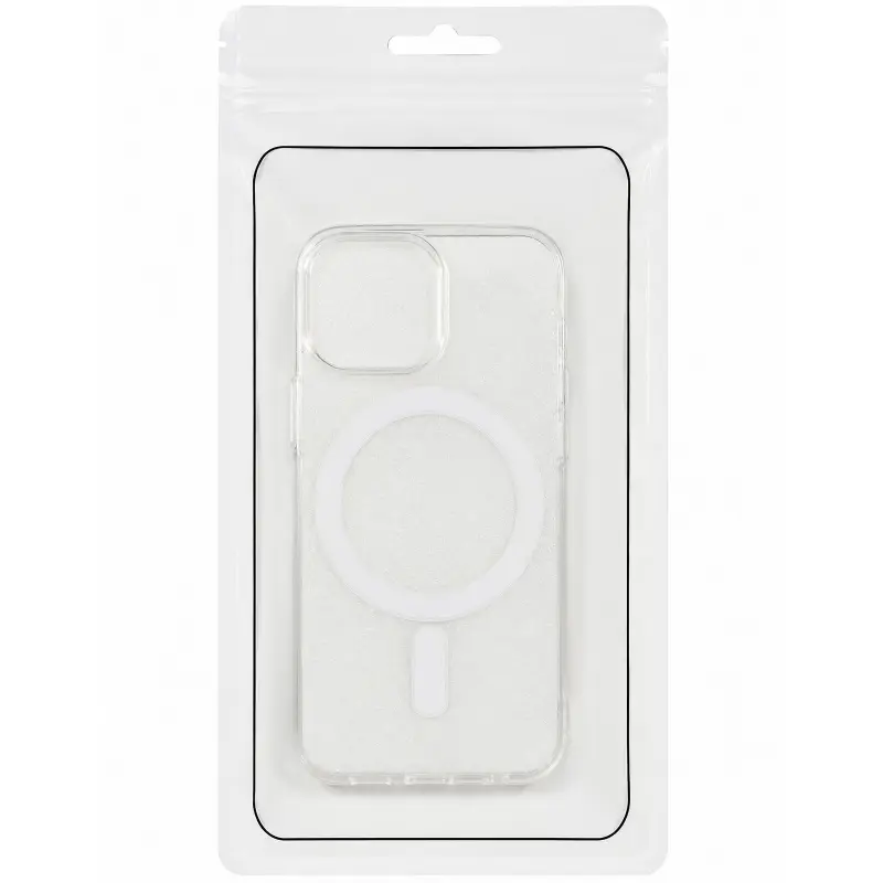 TPU Crystal Case with Magnetic Fit do Apple iPhone 13 mini (5.4"), Clear / OPP ZIP 3, TPU