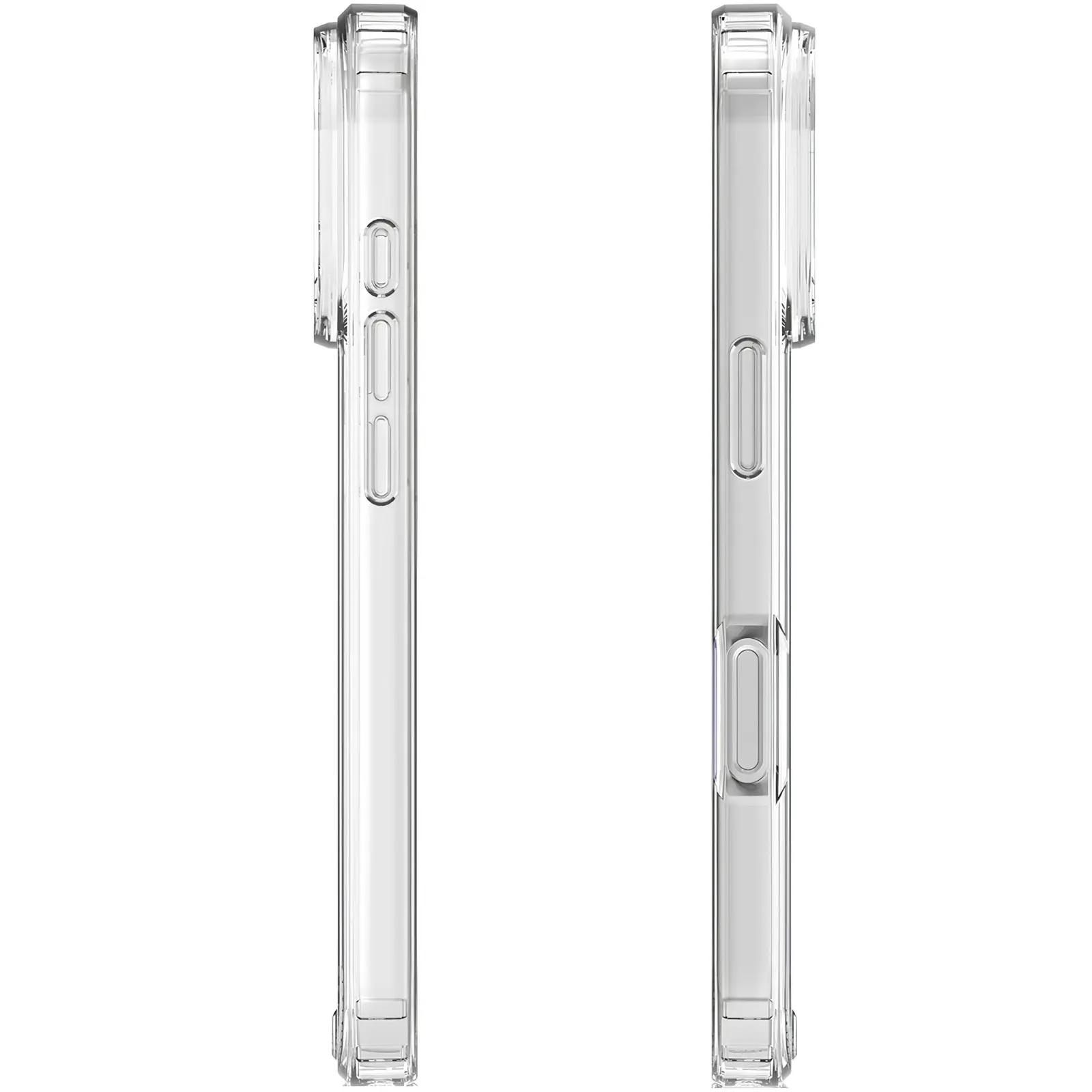TPU Crystal Case with Magnetic Fit do Apple iPhone 17 Pro (6.3"), Clear 5, TPU