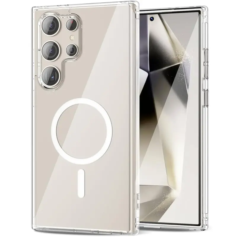 Etui TPU Clear Case with MagSafe do Samsung Galaxy S26 Ultra, Clear, TPU