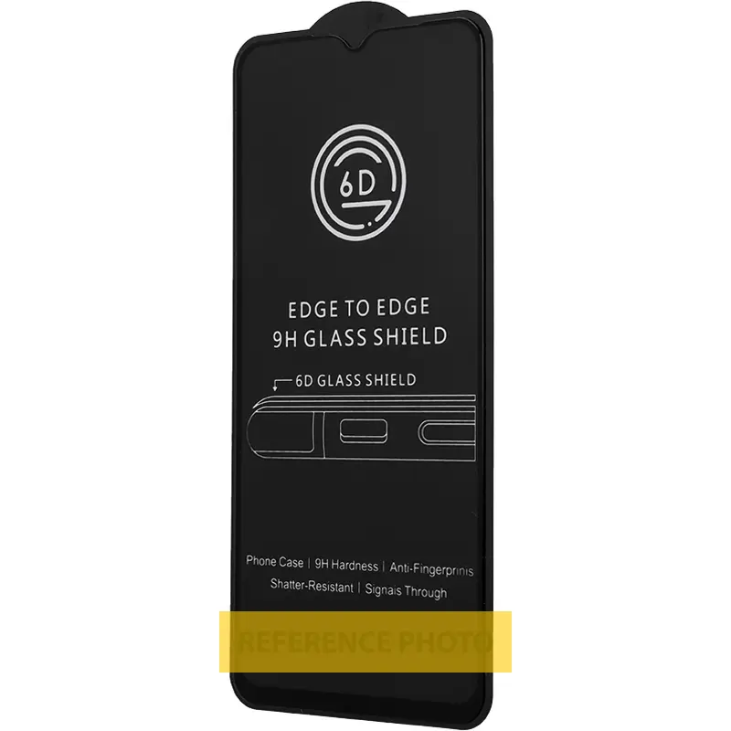 Захисне скло 6D для Xiaomi Redmi 14C 4G, Black, Загартоване скло