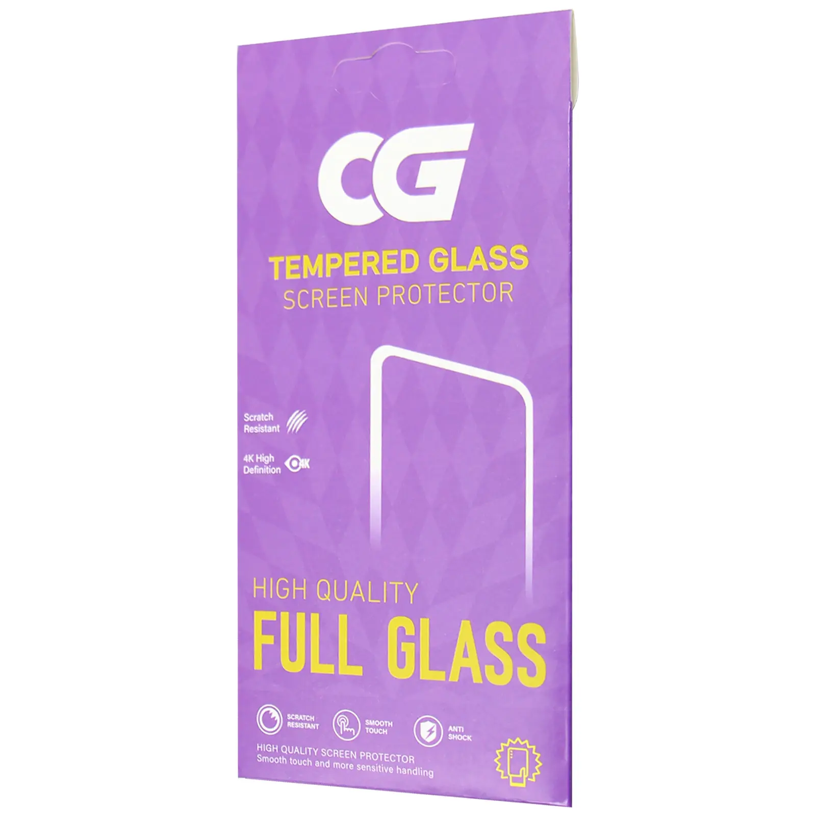 Ochronne szkło OG Premium do Apple iPhone 15 / 16 (6.1"), Black 5, Szkło hartowane