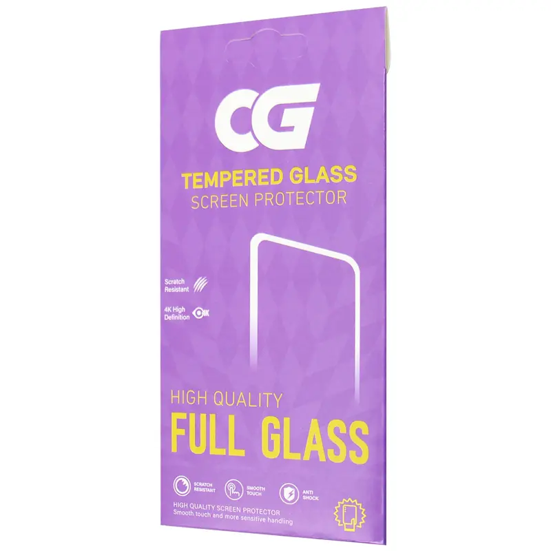 Protective glass OG Premium for Apple iPhone 15 Plus (6.7"), Black 5, Tempered glass