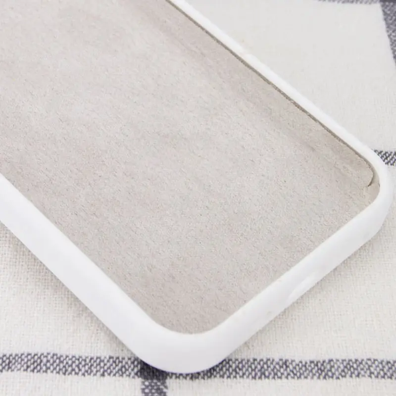Case Silk Full Protective for Apple iPhone 12 Pro / 12 (6.1"), White 2, Silicone