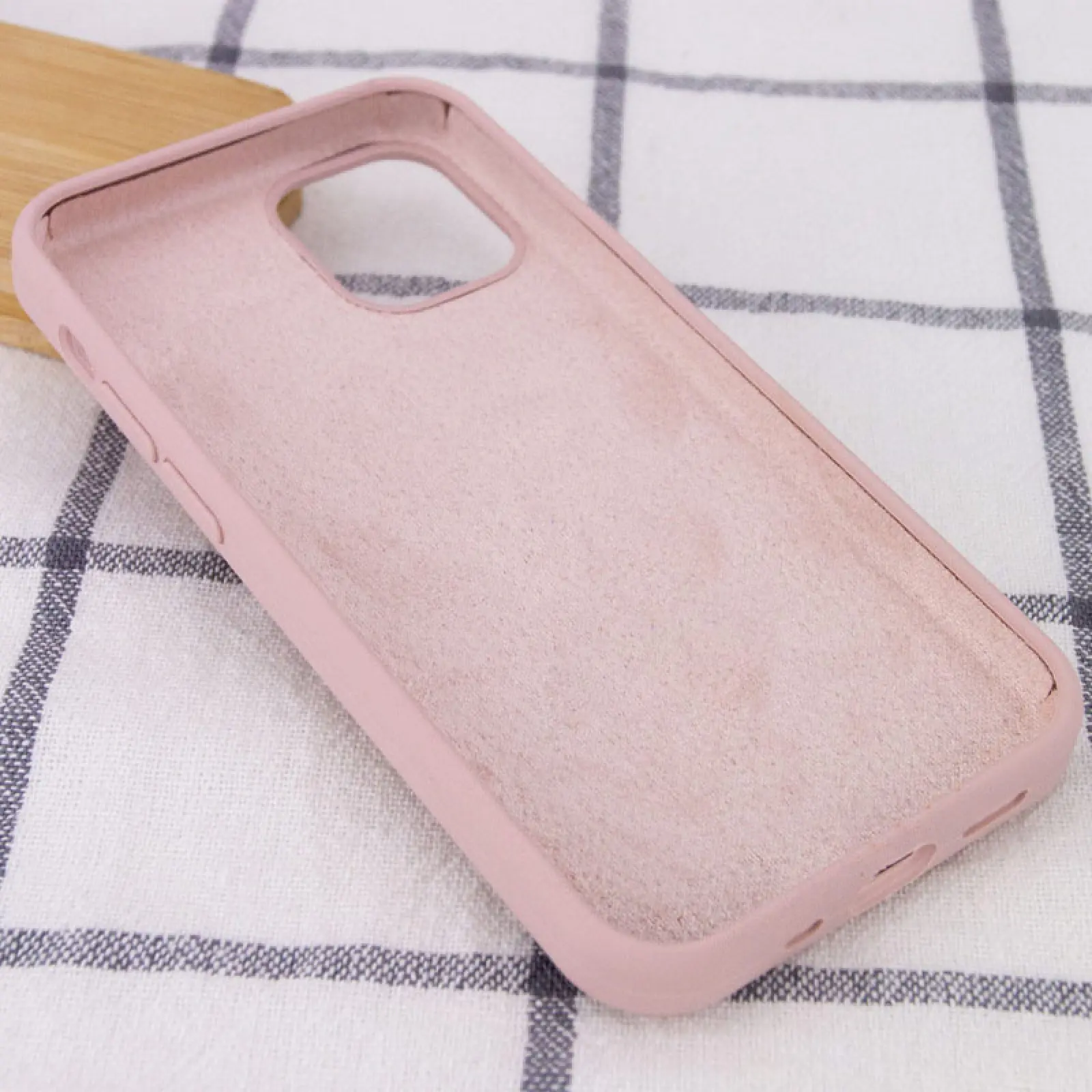 Case Silk Full Protective for Apple iPhone 12 Pro / 12 (6.1"), Pink / Pink Sand 2, Silicone