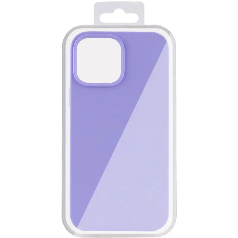 Case Silk Full Protective for Apple iPhone 12 Pro / 12 (6.1"), Lilac / Dasheen 3, Silicone