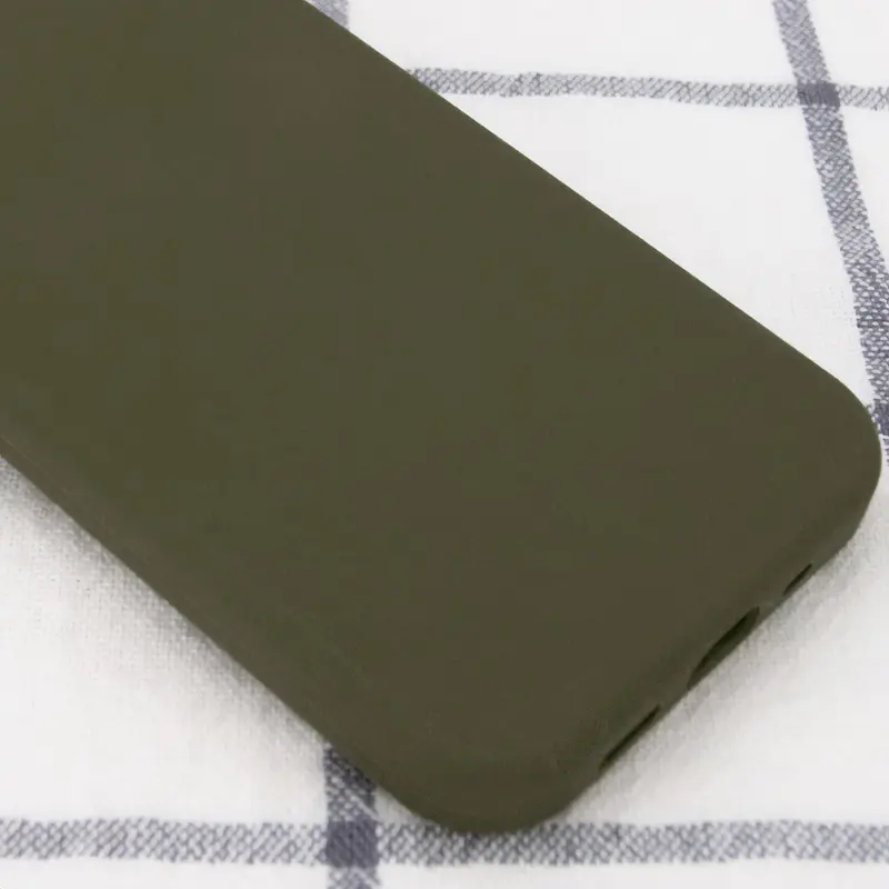 Case Silk Full Protective for Apple iPhone 12 Pro / 12 (6.1"), Green / Dark Olive 2, Silicone