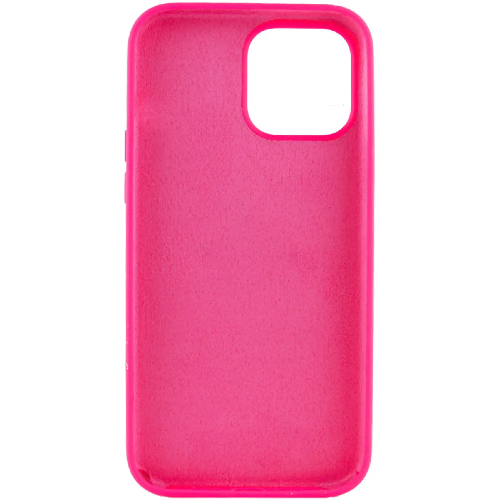 Case Silk Full Protective for Apple iPhone 12 Pro / 12 (6.1"), Pink / Barbie pink 1, Silicone