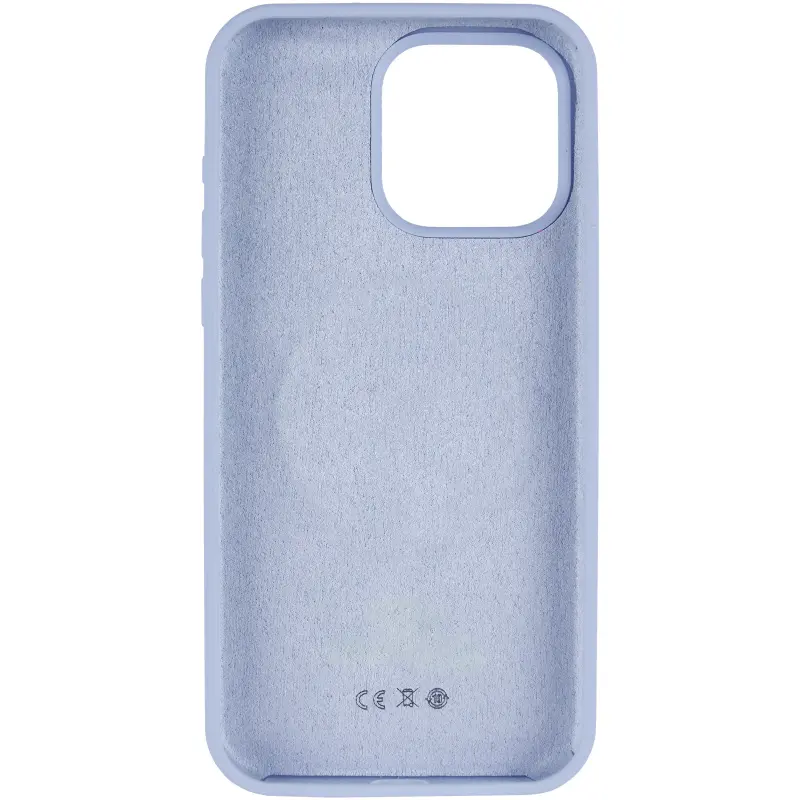 Чохол Silk Full Protective (AA) NO LOGO для Apple iPhone 13 Pro (6.1"), Блакитний / Lilac Blue 2, Силікон