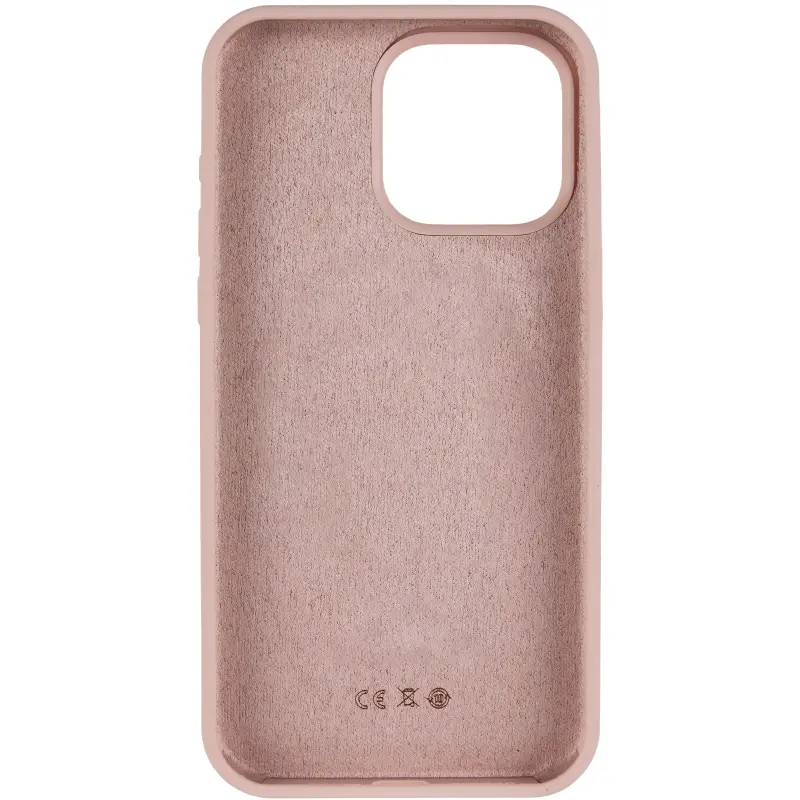 Чохол Silk Full Protective (AA) NO LOGO для Apple iPhone 13 Pro (6.1"), Рожевий / Pink Sand 2, Силікон