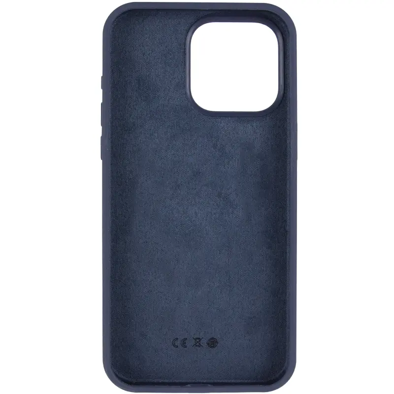Чохол Silk Full Protective (AA) NO LOGO для Apple iPhone 13 Pro (6.1"), Темно-синій / Midnight blue 2, Силікон