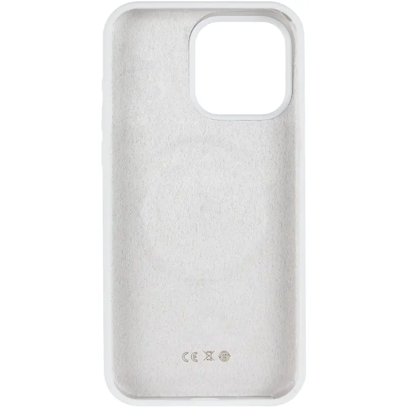 Чохол Silk Full Protective (AA) NO LOGO для Apple iPhone 13 Pro (6.1"), Білий / White 2, Силікон