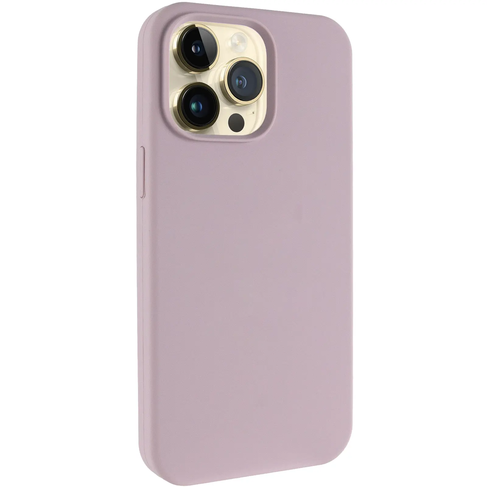 Чохол Silk Full Protective (AA) NO LOGO для Apple iPhone 14 Pro (6.1"), Сірий / Lavender, Силікон