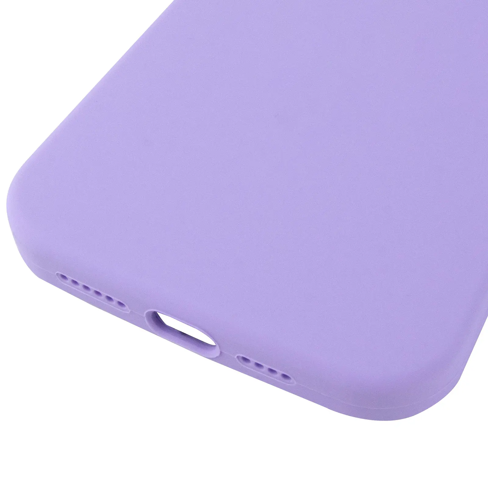 Чохол Silk Full Protective (AA) NO LOGO для Apple iPhone 14 Pro (6.1"), Бузковий / Dasheen 5, Силікон