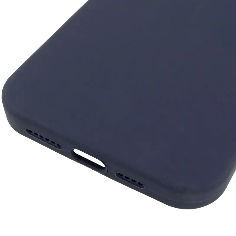 Чохол Silk Full Protective (AA) NO LOGO для Apple iPhone 14 Pro (6.1"), Темно-синій / Midnight blue 4, Силікон