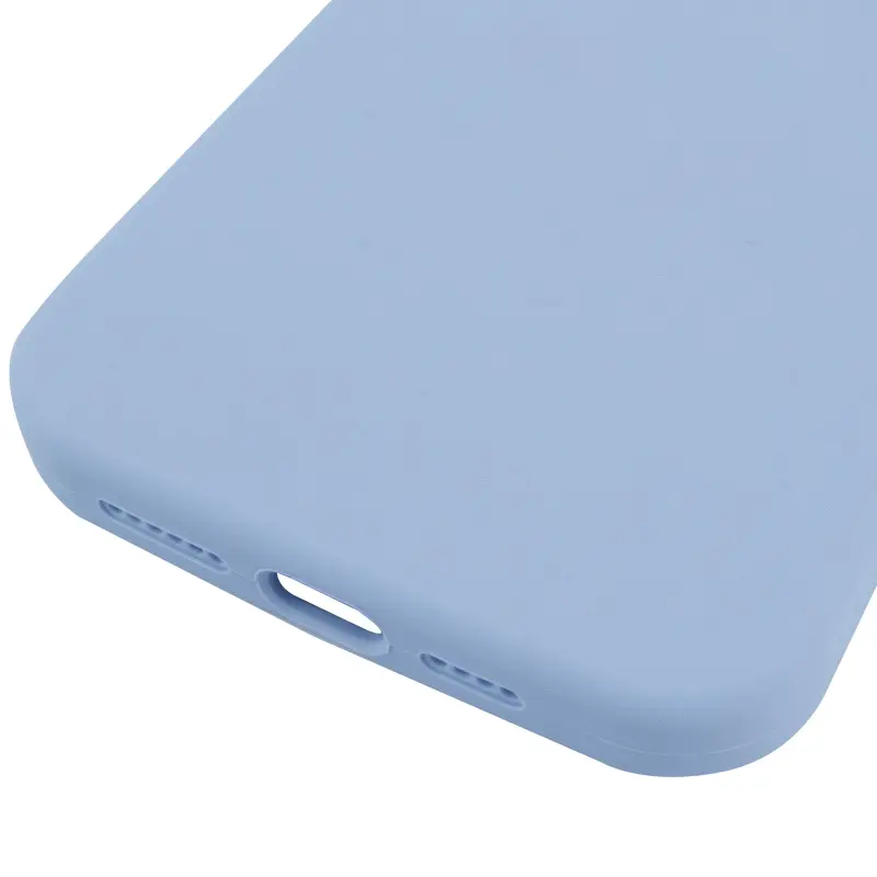 Etui Silk Case Full Protective do Apple iPhone 14 Pro Max (6.7"), Niebieski / Lilac Blue 4, Silikon