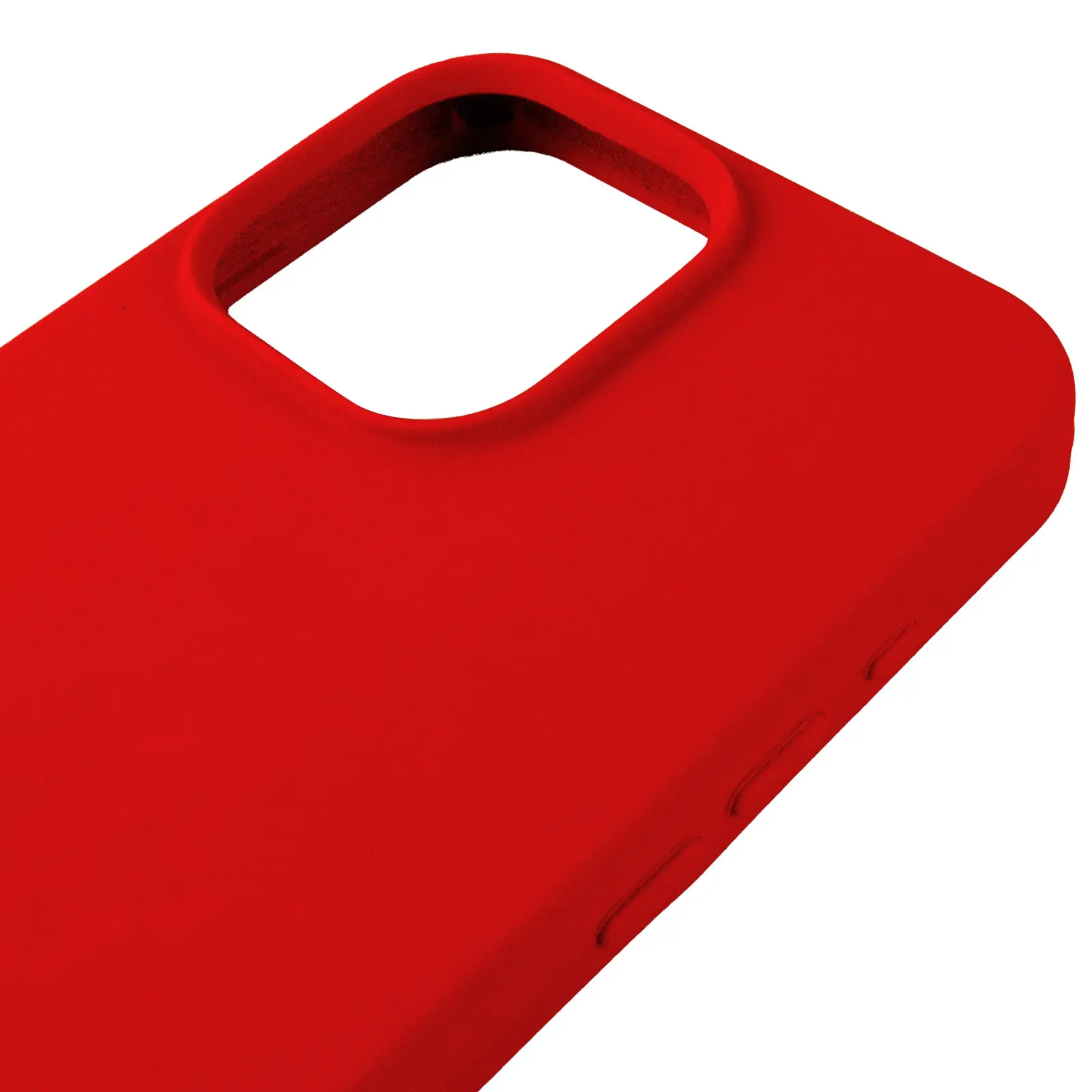 Etui Silk Case Full Protective do Apple iPhone 14 Pro Max (6.7"), Czerwony / Red 3, Silikon