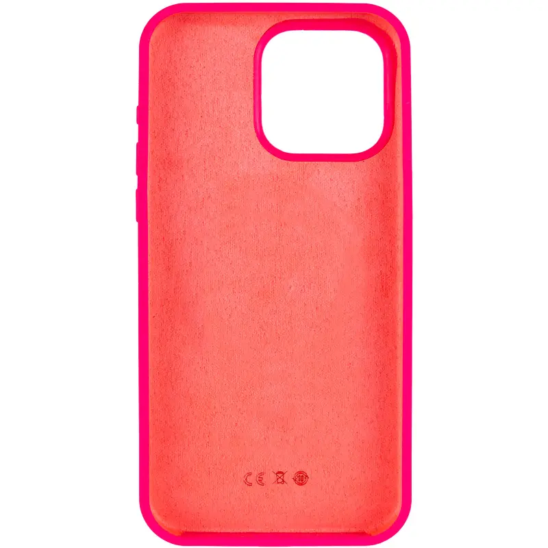 Etui Silk Case Full Protective do Apple iPhone 14 Pro Max (6.7"), Różowy / Barbie pink 2, Silikon